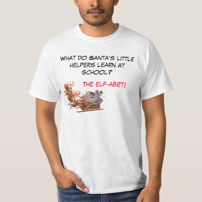 Camiseta Divertido Chiste de Navidades de papá (Anverso)