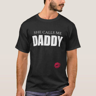 Camiseta Divertido Chiste Sucio Que Me Llama Daddy Ddlg Dom