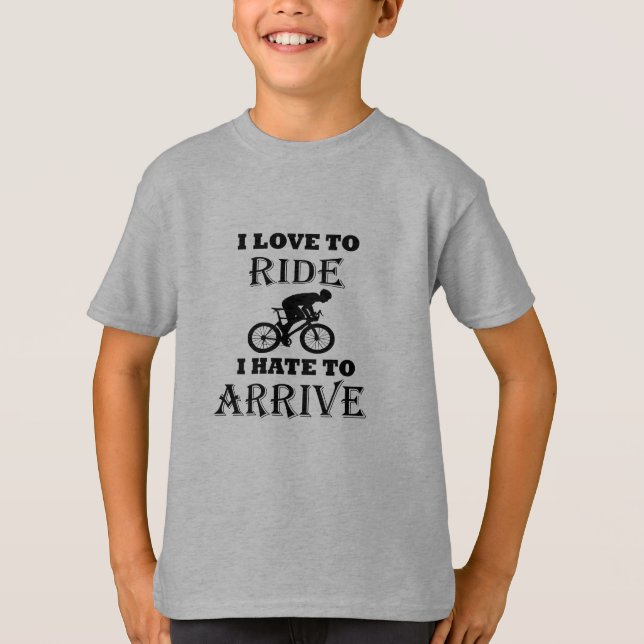 Camiseta Divertido ciclismo diciendo (Anverso)