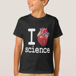 Camiseta Divertido - ciencia del corazón de I