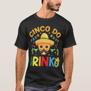 Camiseta Divertido Cinco de Drinko Regalo de Cinco de Mayo