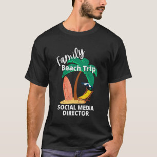 Camiseta Divertido coincidencia Familia Beach Road Viaje en
