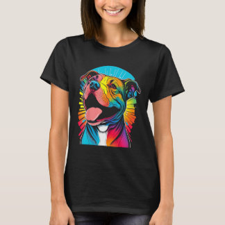 Camiseta Divertido Colorido y Alegre American Pit Bull Terr