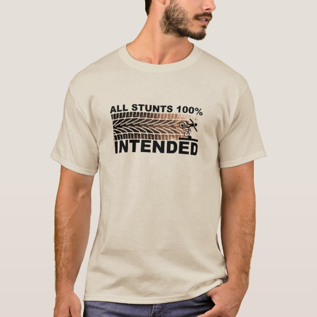 Camiseta Divertido completando un ciclo todo el Biking (Anverso)