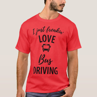 Camiseta Divertido conductor de autobús dice 6