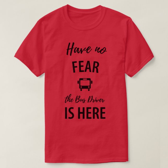 Camiseta Divertido conductor de autobús dice 7 (Diseño del anverso)