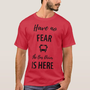 Camiseta Divertido conductor de autobús dice 7