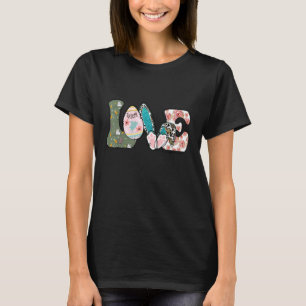 Camiseta Divertido conejito Amor Pascua Para Las Mujeres Ch