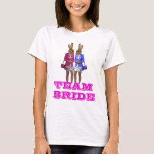 Camiseta Divertido conejito chica Bachelorette