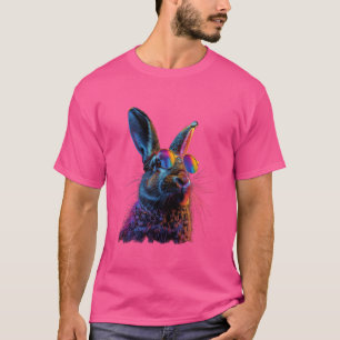 Camiseta Divertido conejo animal amante Gráfica lindo conej