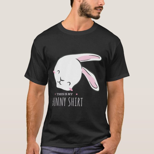 Camiseta Divertido conejo chiflado que dice conejo Mascota  (Anverso)
