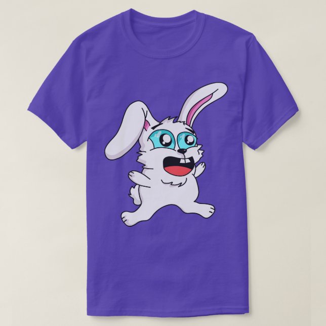 Camiseta Divertido conejo chiquito (Diseño del anverso)