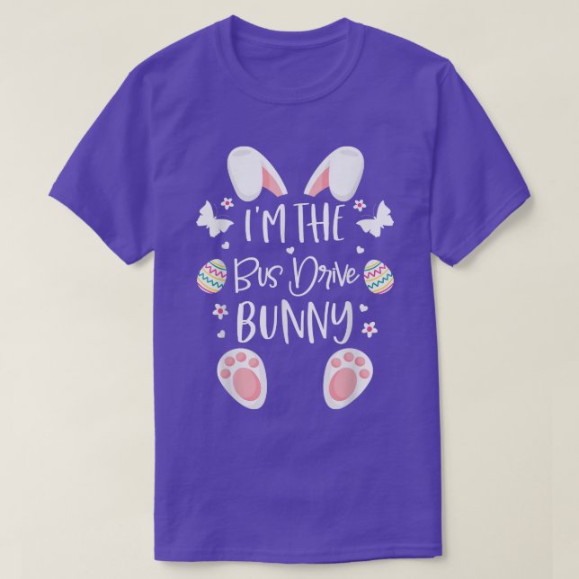 Camiseta Divertido Conejo de Conductores Soy el Conductor d (Diseño del anverso)