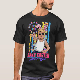 Camiseta Divertido conejo Trump 47º Meme de Salt Bae Make E