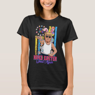 Camiseta Divertido conejo Trump 47º Meme de Salt Bae Make E