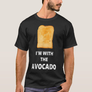 Camiseta Divertido conmigo con el traje de aguacate para la