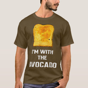 Camiseta Divertido conmigo con el traje de aguacate para la