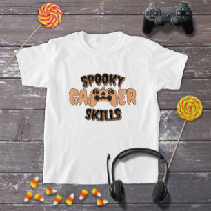 Camiseta Divertido controlador de videojuegos de calabaza d