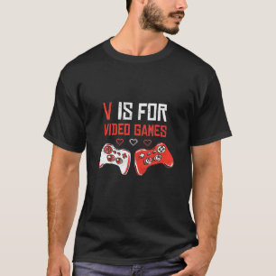 Camiseta Divertido controlador de videojuegos Gamer consola
