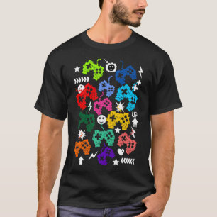 Camiseta Divertido controlador de videojuegos para jugadore