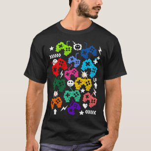 Camiseta Divertido controlador de videojuegos para jugadore