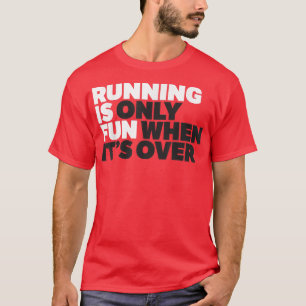 Camiseta Divertido corredor de entrenamiento de motivación 