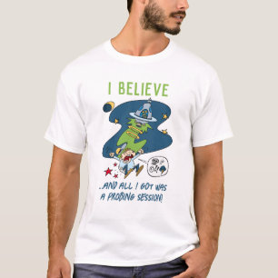 Camiseta Divertido creo que Personalizado de sesión de sond