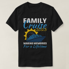 Camiseta Divertido crucero familiar 2023 para hacer Recuerd