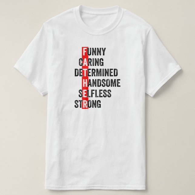 Camiseta Divertido cumpleaños artístico o día del padre par (Diseño del anverso)