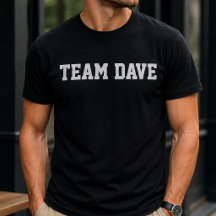 Divertido Cumpleaños Dave Equipo Personalizado Hec