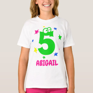 Camiseta Divertido cumpleaños lindo TShirt nombre número de