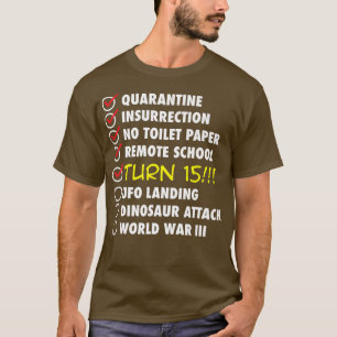 Camiseta Divertido cumpleaños número 15 en 2022, nacido en 