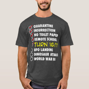 Camiseta Divertido cumpleaños número 16 en 2022, nacido en