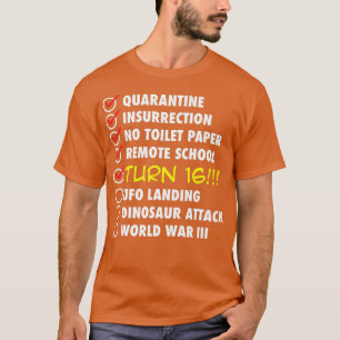 Camiseta Divertido cumpleaños número 16 en 2022, nacido en 