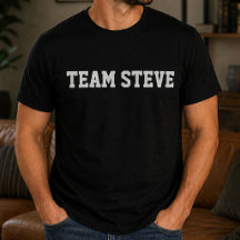 Divertido Cumpleaños Steve Equipo Personalizado He