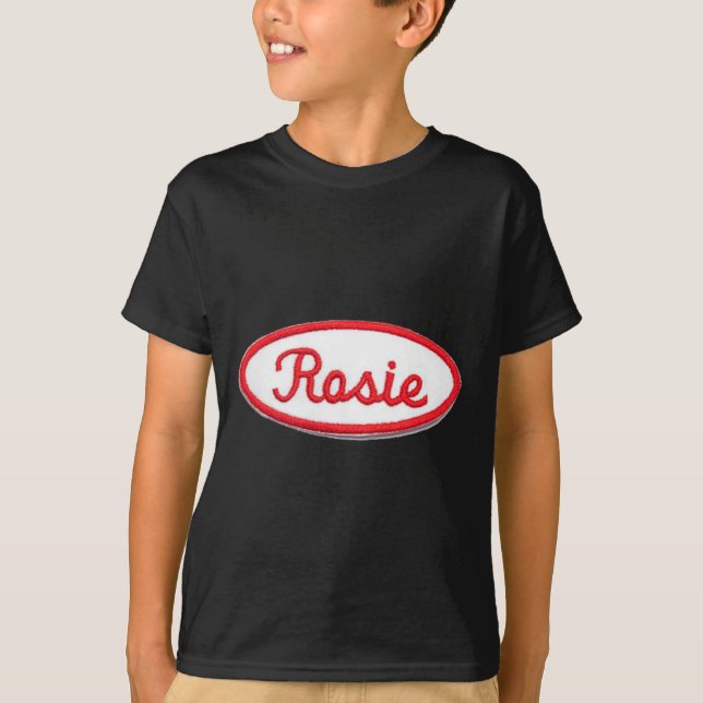 Camiseta Divertido cute Rosie, la vestimenta feminista del  (Anverso)