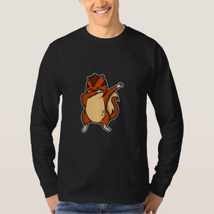 Camiseta Divertido Dabbing Chipmunk Dab Dance Guay Squirrel