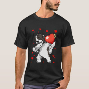 Camiseta Divertido Dabbing Havanese Dog Heart El día de San