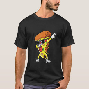 Camiseta Divertido Dabbing Pizza Dab Alimentos Italianos Lo