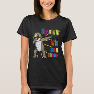 Camiseta Divertido Dabbing Sloth directo a 3er grado Fi