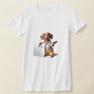 Camiseta Divertido Dachshund