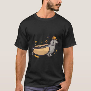 Camiseta Divertido Dachshund Dibujando Humor De Perro Calie