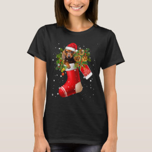 Camiseta Divertido Dachshund En Navidades De La Batalla San