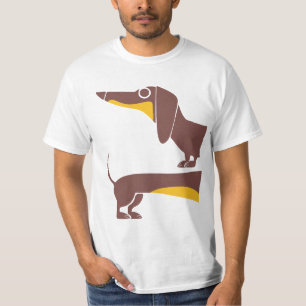 Camiseta Divertido dachshund lindo para padres de perros la