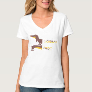Camiseta Divertido dachshund lindo para padres de perros la