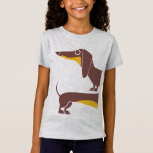 Camiseta Divertido dachshund lindo para padres de perros la