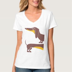 Camiseta Divertido dachshund lindo para padres de perros la