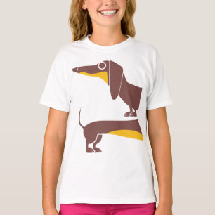 Camiseta Divertido dachshund lindo para padres de perros la
