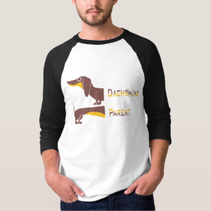 Camiseta Divertido dachshund lindo para padres de perros la