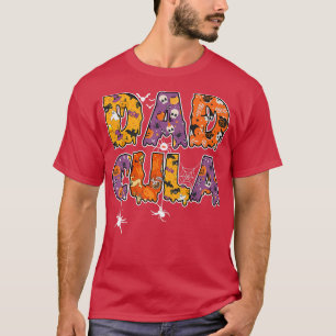 Camiseta Divertido Dadcula Halloween Dad Dracula Costume Mo